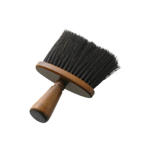 "Nackviska i naturbrunt trä"