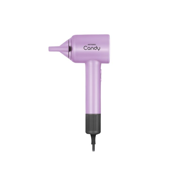 lila candy hårfön från artero