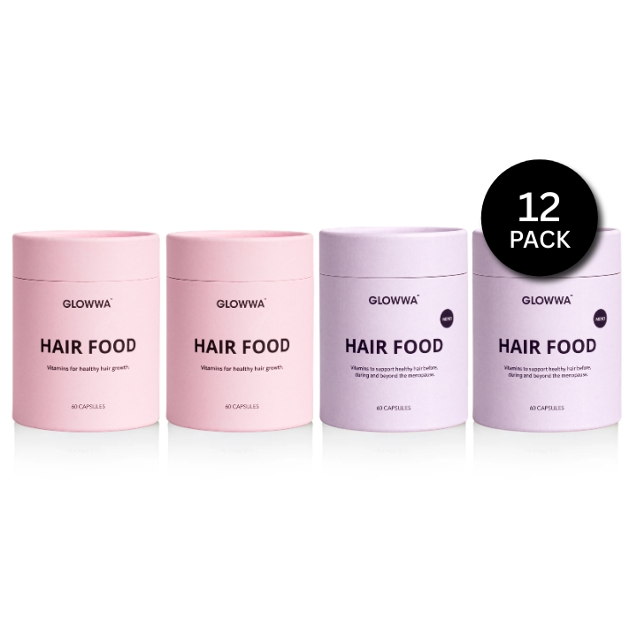 Glowwa Mix 12-pack – kombinera av Hair Food och Hair Food Meno