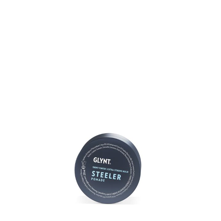 glynt steeler pomade 20 ml vattenbaserad pomada med hög glans