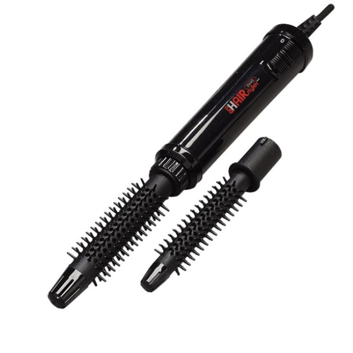 Pro Hairstyler Duo luftvärmeborste med två utbytbara borstar för volym och lockar
