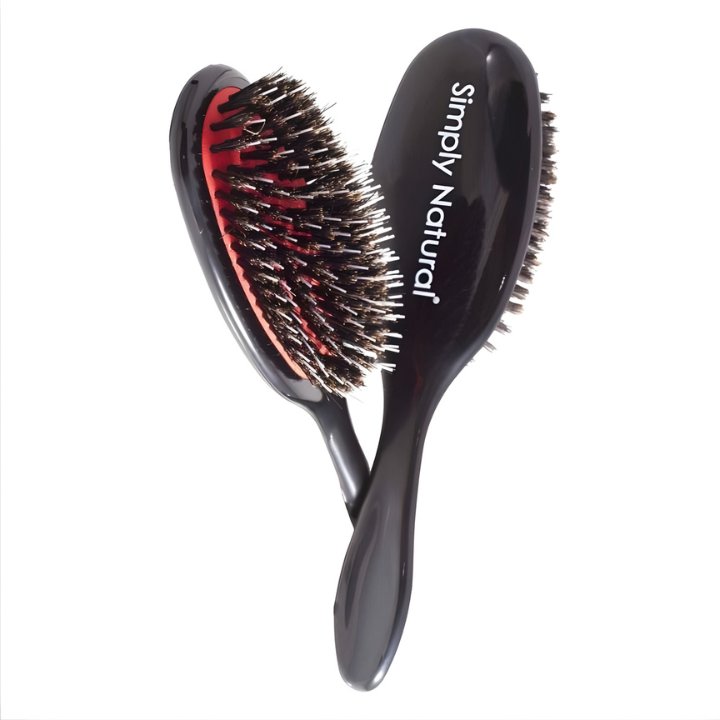 Simply Natural löshårsborste för extensions och hårförlängning