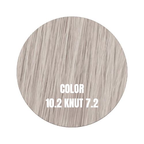 Mago hair extensions 30 cm rakt färg 10 med knut 7.2 Remy löshår