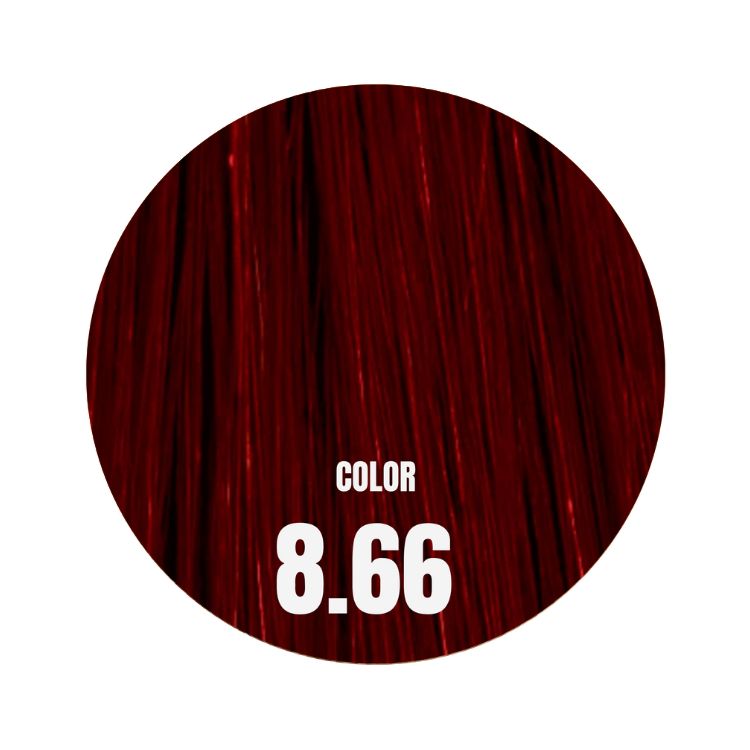 Mago hair extensions 30 cm vågigt färg 8.66 kopparblond Remy löshår