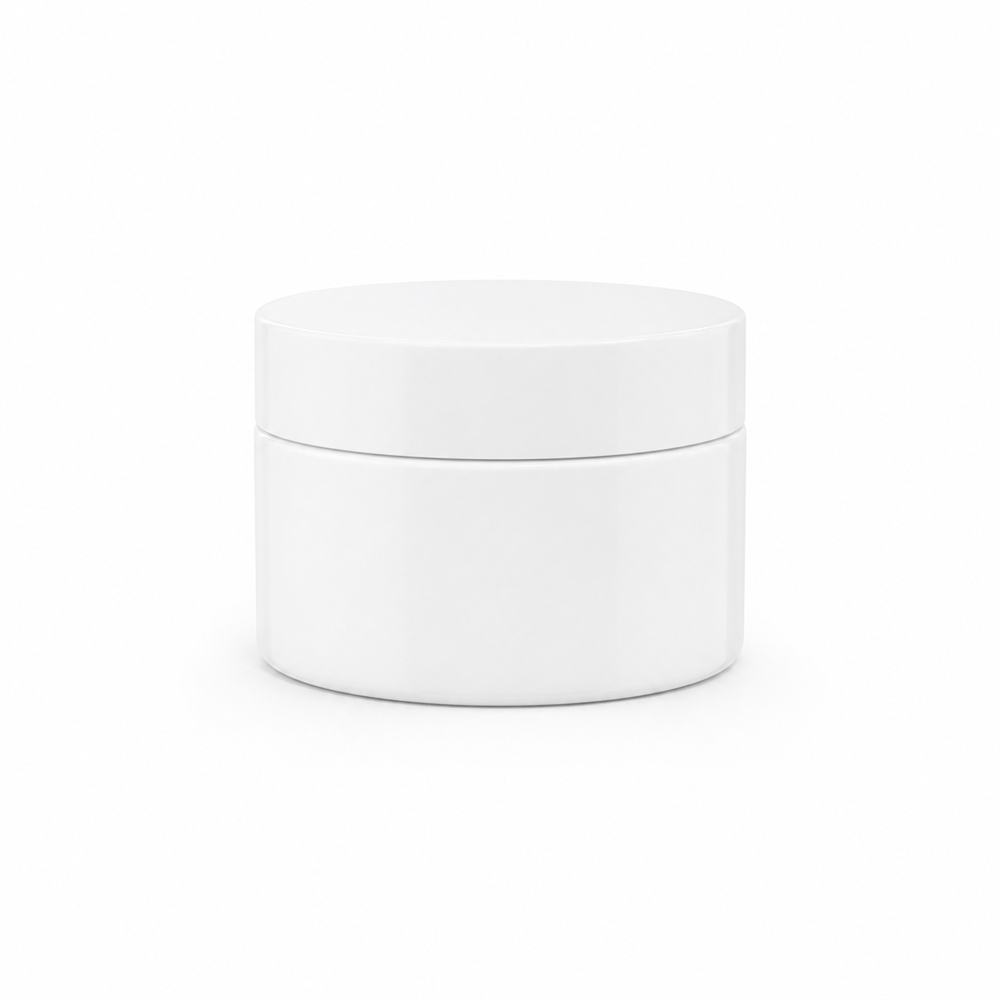 en vit burk för applicering av twister