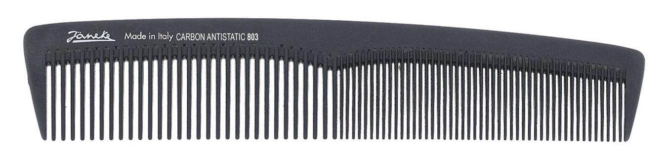 STOR BREDTANDAD KOLFIBERKAM 20,5 CM - JÄNEKE