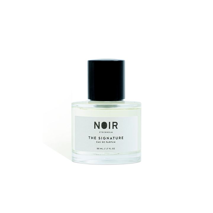 NOIR Stockholm The Signature Eau de Parfum 50 ml parfymflaska på vit bakgrund