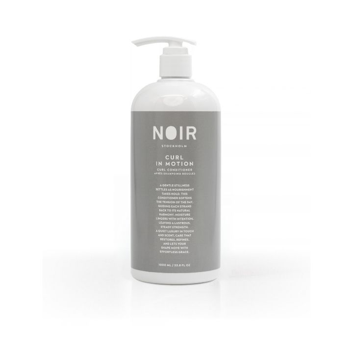 NOIR Stockholm Curl In Motion Conditioner 1000 ml – återfuktande balsam för lockigt hår.