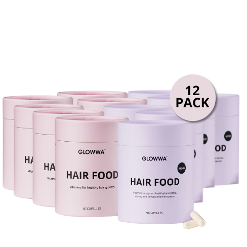 GLOWWA HAIR FOOD MIX - 12 PACK