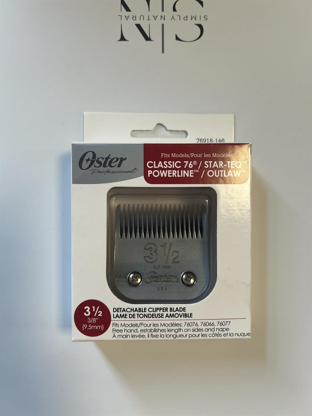 SAXHUVUD OSTER 3½, 9,5 MM