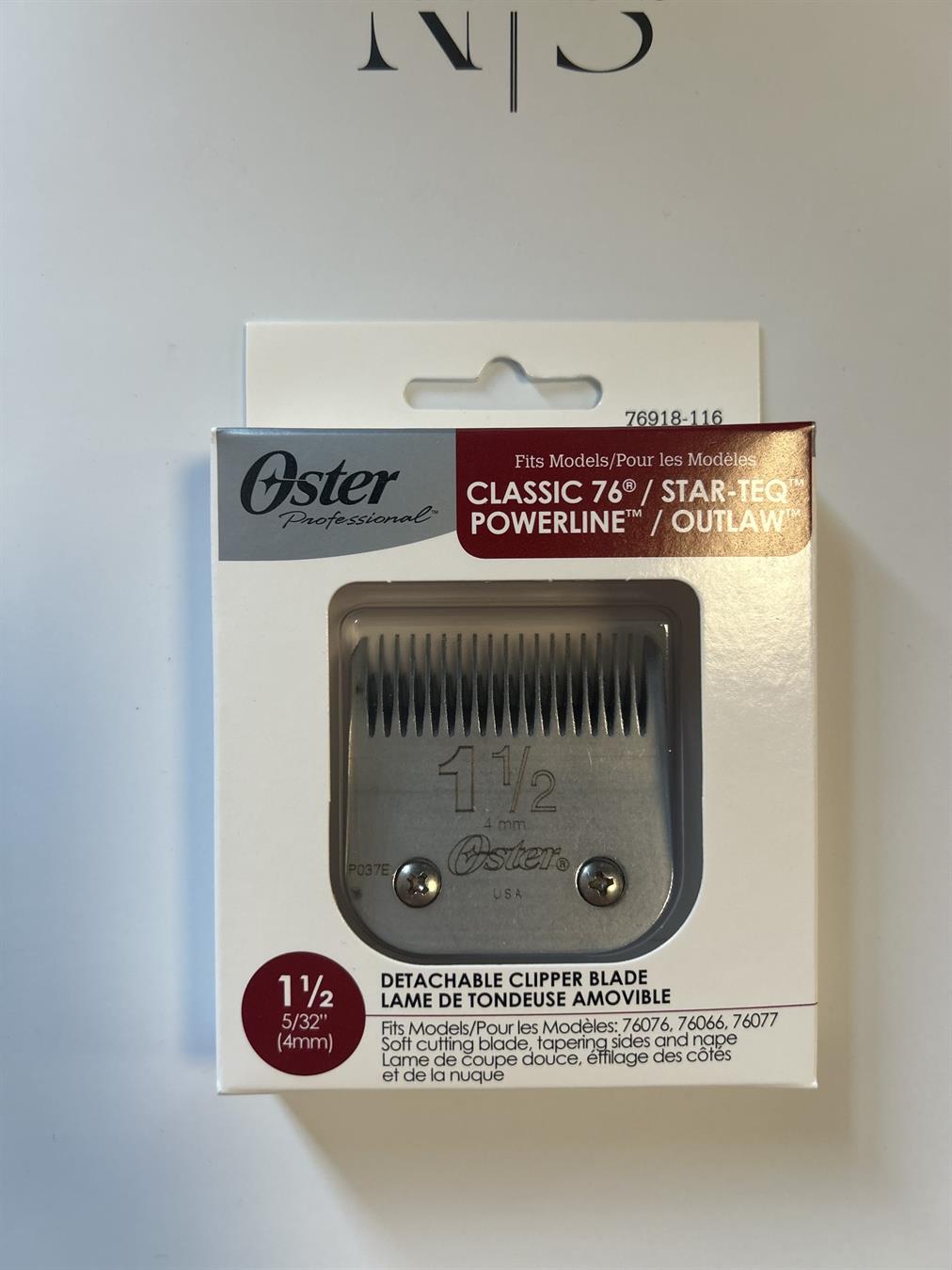 SAXHUVUD OSTER 1½, 4MM