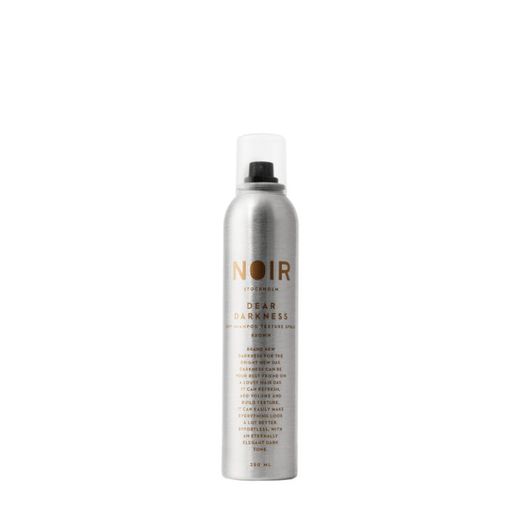 "Noir Dear Darkness torrschampo 250 ml för brunt hår"