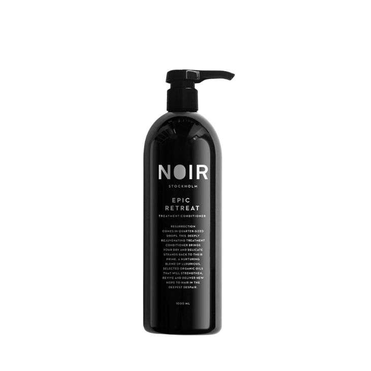 “Noir Stockholm Epic Retreat Conditioner 1000ml – närande och återuppbyggande professionellt balsam"