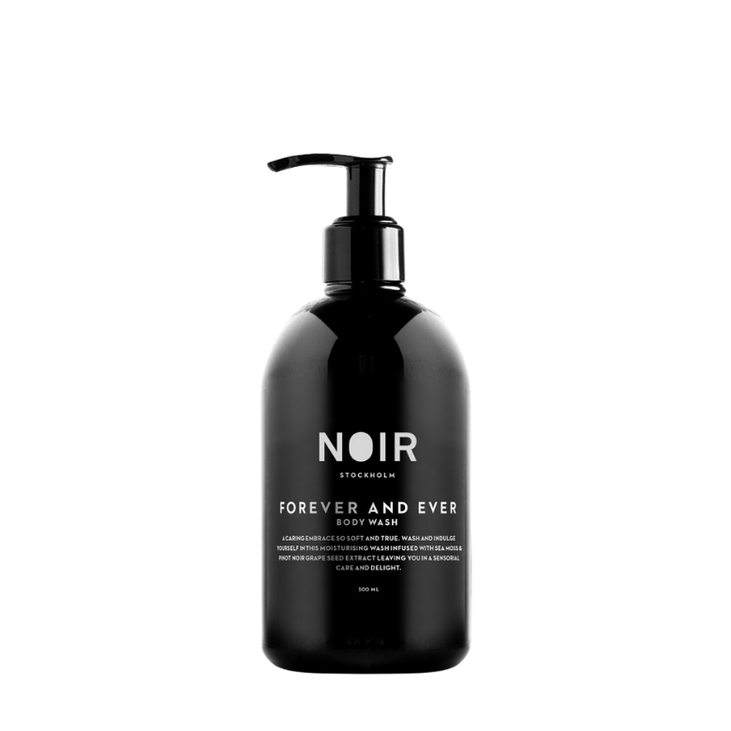 "Noir Stockholm Body Wash 500 ml – lyxig kroppstvål med Sea Moss"