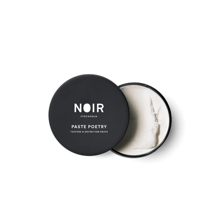 "Noir Stockholm Paste Poetry stylingpasta 75 ml – professionell texturpasta för form och definition"