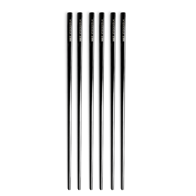 Noir STOCKHOLM HAIR SECTIONING STICKS 6pcs