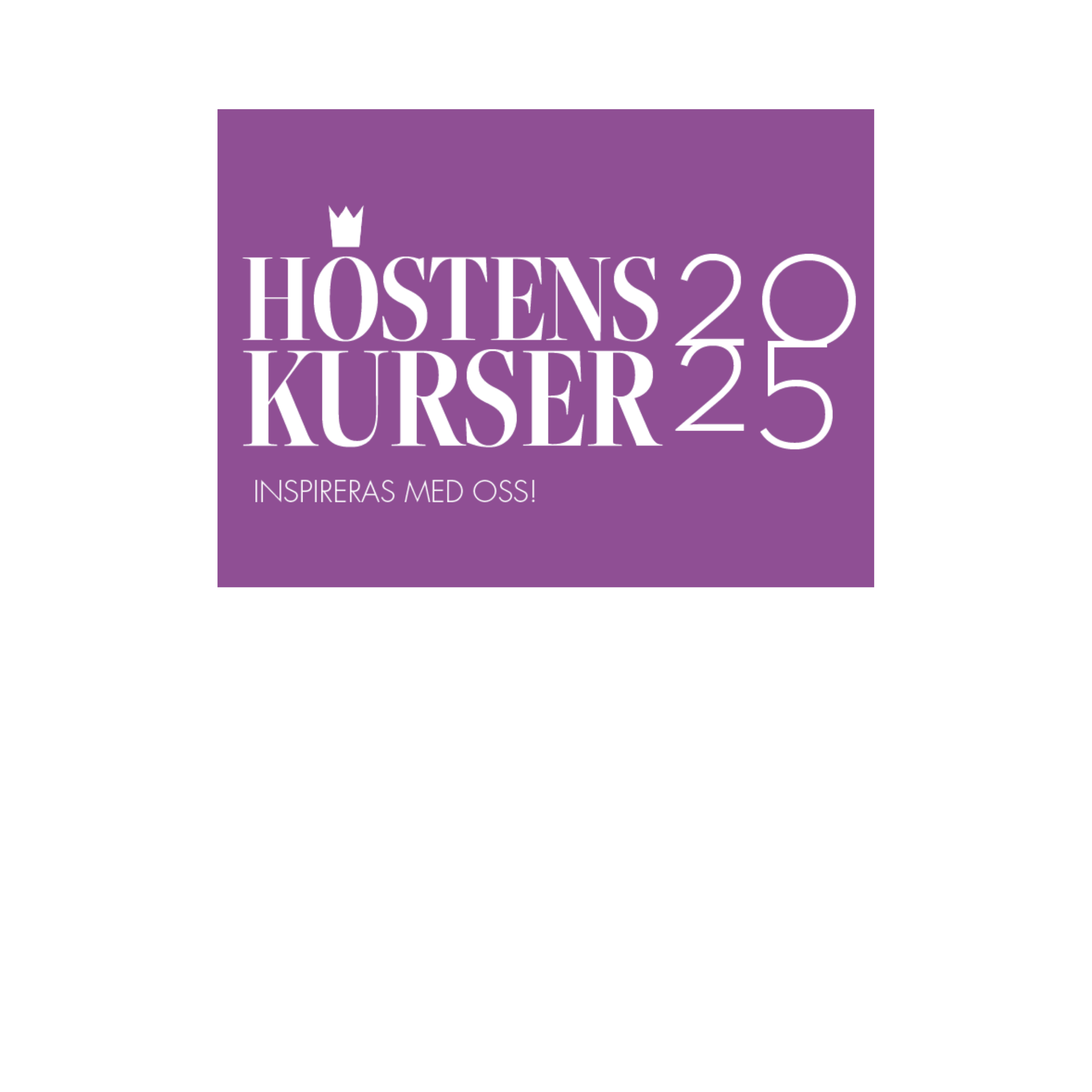 höstens kurser