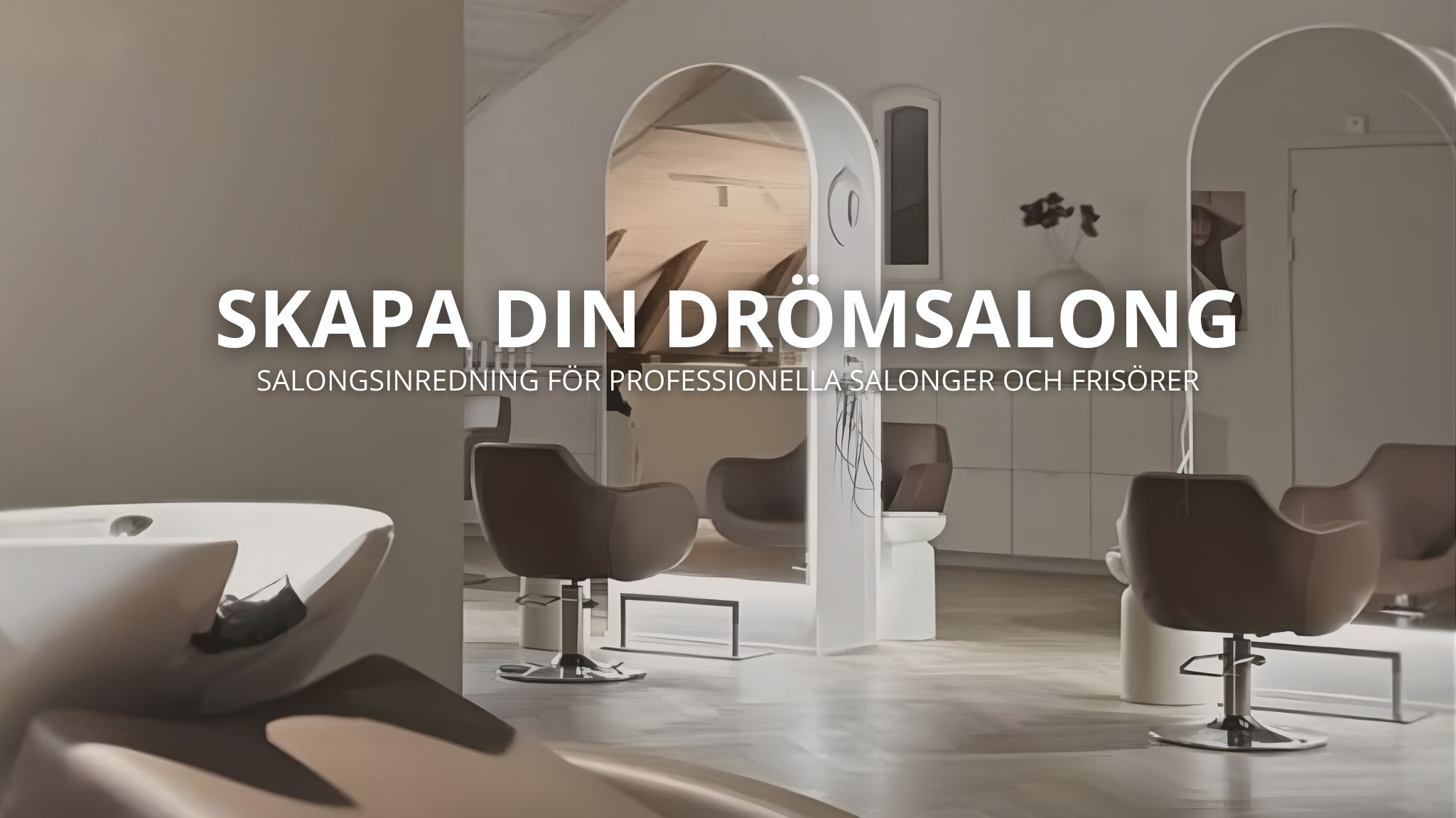 Frisörsalong inredning