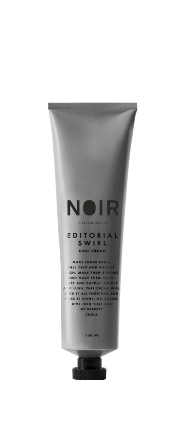 Noir Stockholm Editorial Swirl curl cream 150 ml – kräm för definierade och återfuktade lockar.
